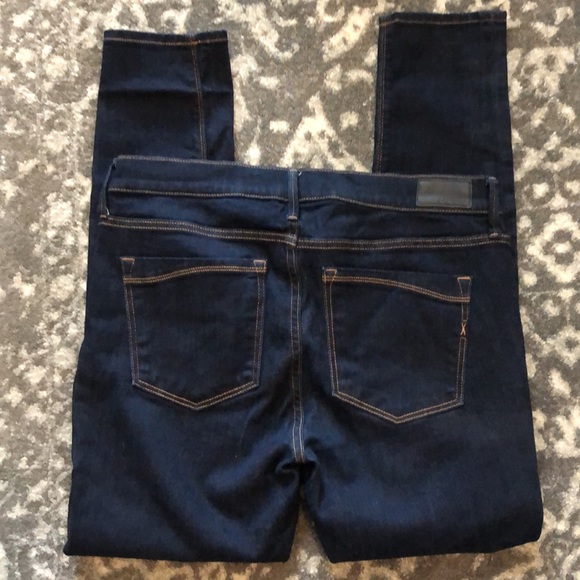 EUC Express Slim Leg Jeans Dark Denim - Picture 4 of 6